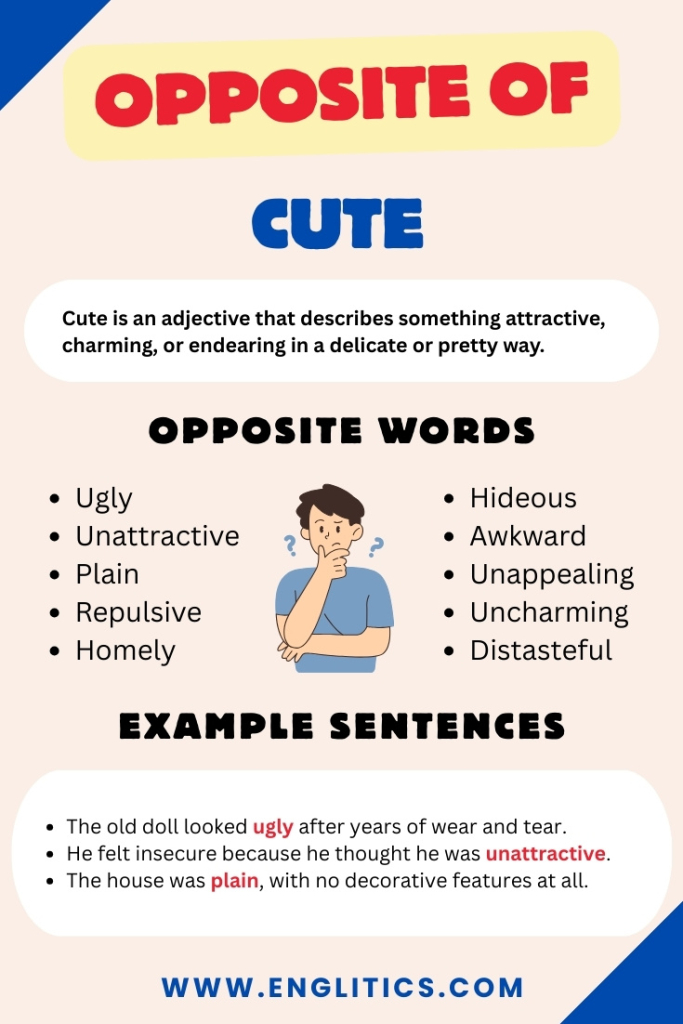 Opposite of Cute