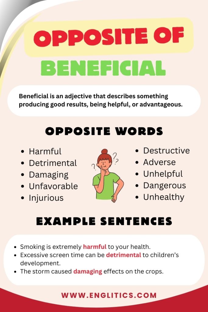 Opposit Of Beneficial