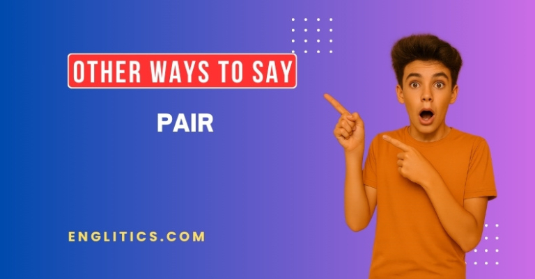 18 Other Ways to Say Pair with Example